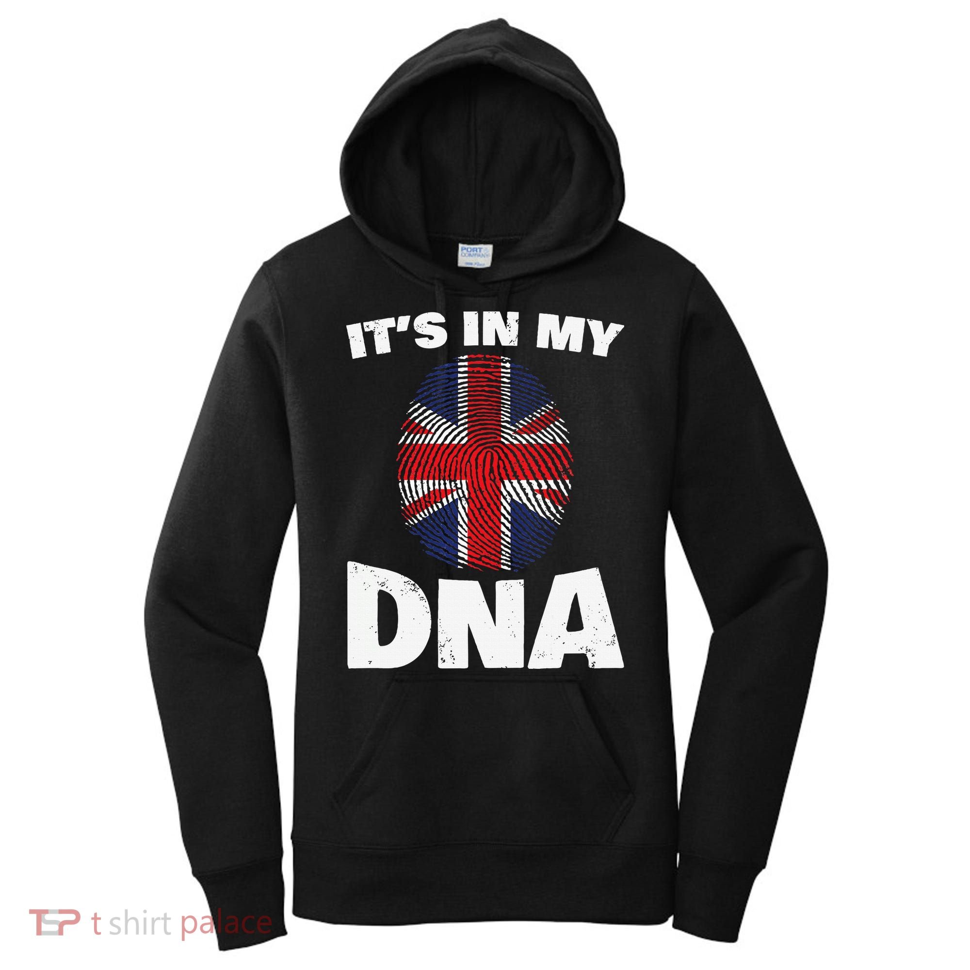 It's My DNA UK Union Jack United Kingdom England Women's Hoodie