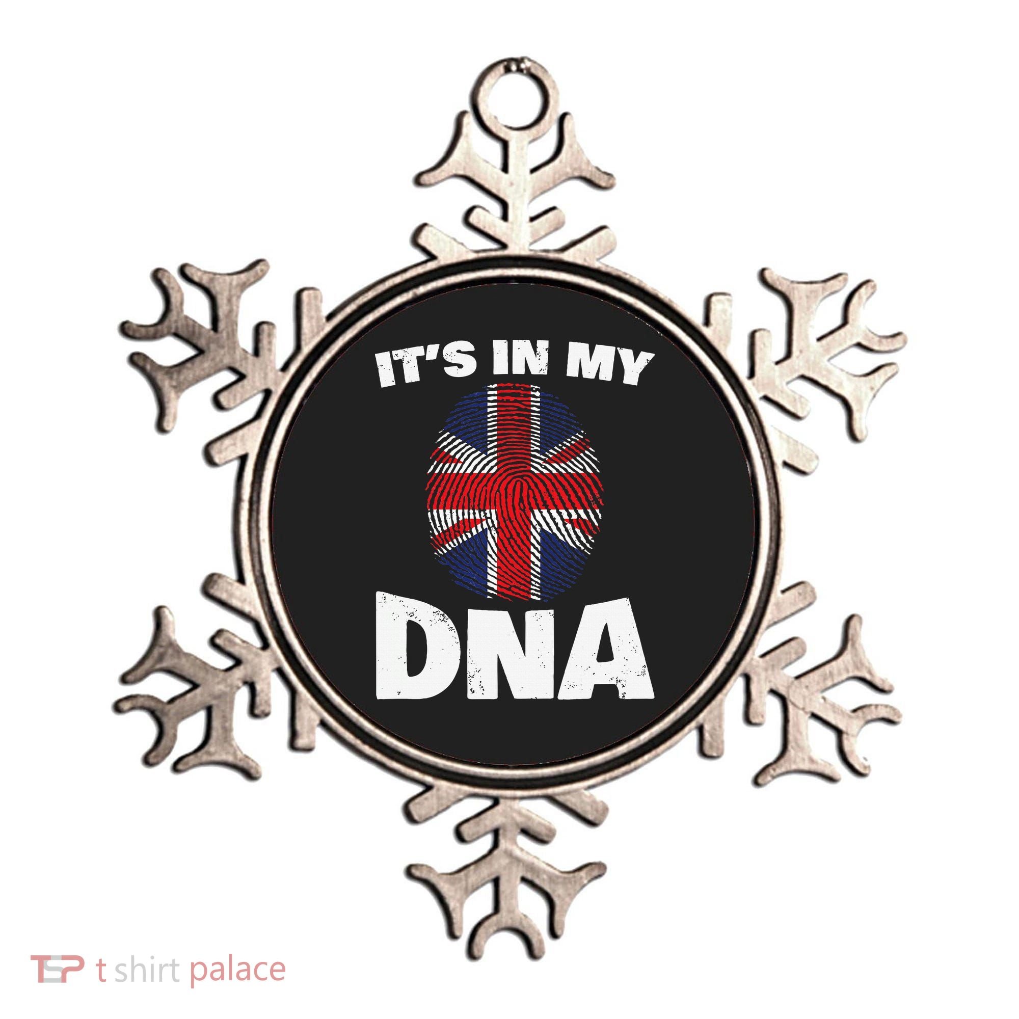 It's My DNA UK Union Jack United Kingdom England Ornament