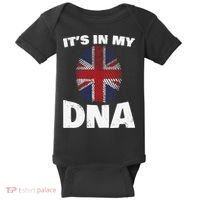 It's My DNA UK Union Jack United Kingdom England Baby Bodysuit thumb 0