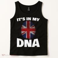It's My DNA UK Union Jack United Kingdom England Tank Top thumb 2