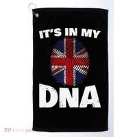 It's My DNA UK Union Jack United Kingdom England Golf Towel thumb 0