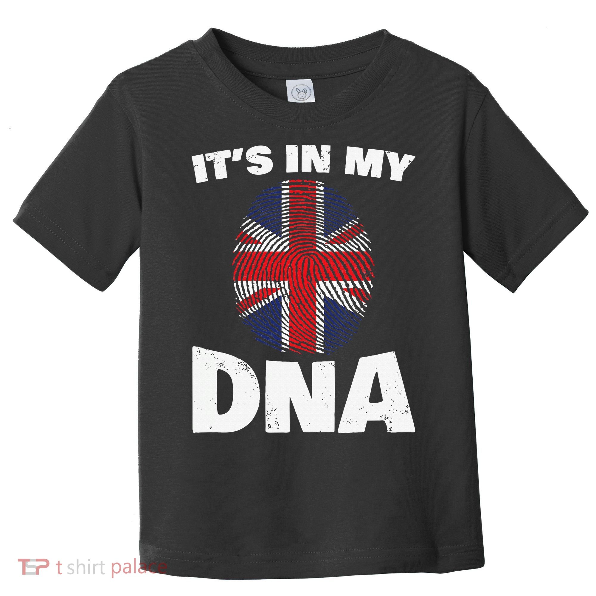 It's My DNA UK Union Jack United Kingdom England Toddler T-Shirt