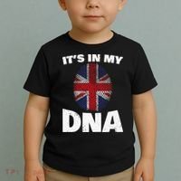 It's My DNA UK Union Jack United Kingdom England Toddler T-Shirt thumb 2