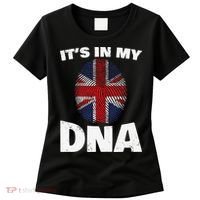 It's My DNA UK Union Jack United Kingdom England Women's T-Shirt thumb 0