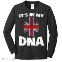 It's My DNA UK Union Jack United Kingdom England Kids Long Sleeve Shirt thumb 0