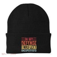 In My Defense I Was Left Unsupervised Beanie thumb 0
