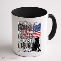 In My Darkest Hour I Reached For A Hand Found A Paw Coffee Mug thumb 1