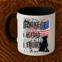 In My Darkest Hour I Reached For A Hand Found A Paw Coffee Mug thumb 2