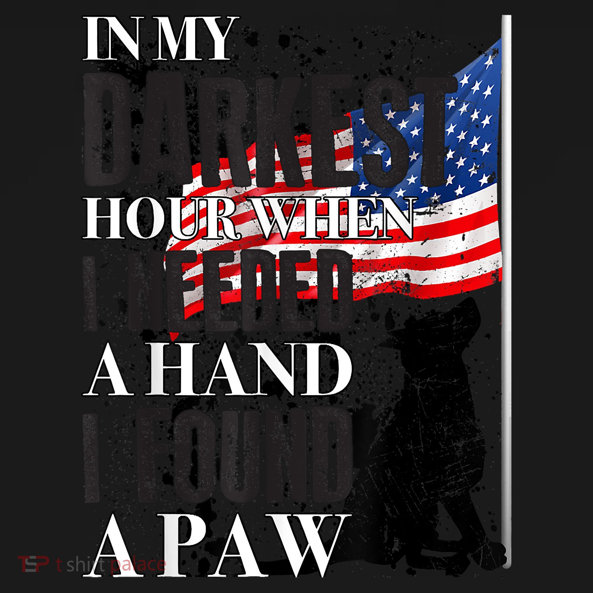 In My Darkest Hour I Reached For A Hand Found A Paw Ornament