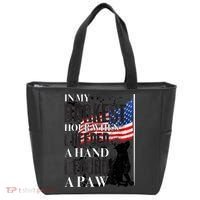 In My Darkest Hour I Reached For A Hand Found A Paw Tote Bag thumb 0