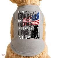 In My Darkest Hour I Reached For A Hand Found A Paw Doggie Tank thumb 0
