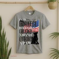 In My Darkest Hour I Reached For A Hand Found A Paw T-Shirt thumb 2