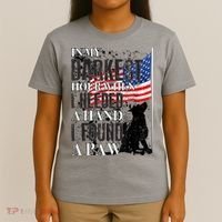 In My Darkest Hour I Reached For A Hand Found A Paw T-Shirt thumb 4