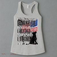 In My Darkest Hour I Reached For A Hand Found A Paw Women's Tank Top thumb 3