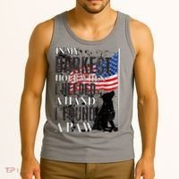 In My Darkest Hour I Reached For A Hand Found A Paw Tank Top thumb 3
