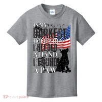 In My Darkest Hour I Reached For A Hand Found A Paw Kids T-Shirt thumb 0
