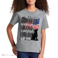 In My Darkest Hour I Reached For A Hand Found A Paw Kids T-Shirt thumb 2