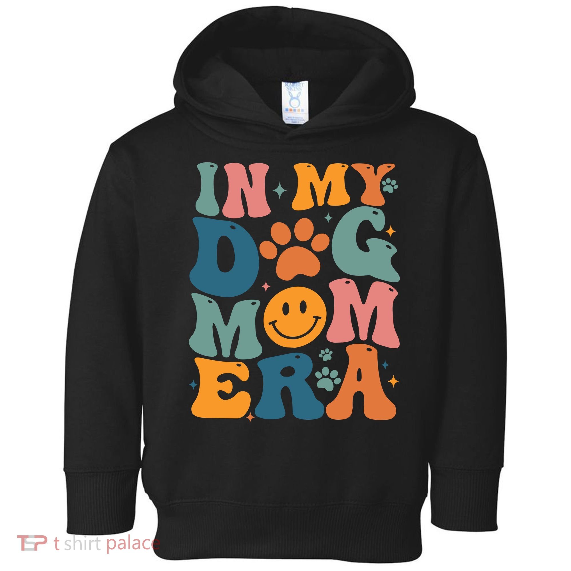 In My Dog Mom Era Dog Mom Era Toddler Hoodie
