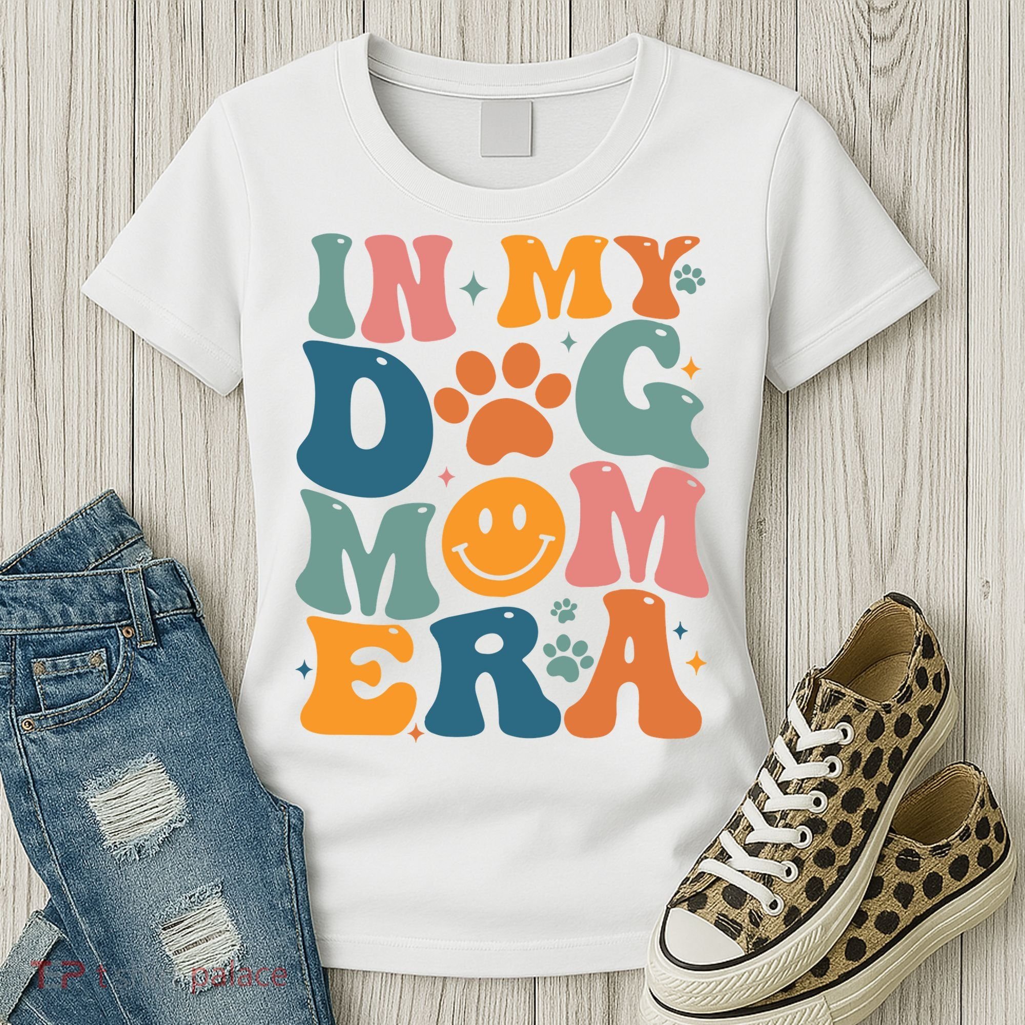 In My Dog Mom Era Dog Mom Era Women's T-Shirt