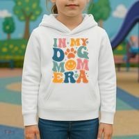 In My Dog Mom Era Dog Mom Era Kids Hoodie thumb 3