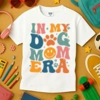 In My Dog Mom Era Dog Mom Era Kids T-Shirt thumb 3