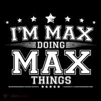 Im Max Doing Max Things Baby Bodysuit thumb 2