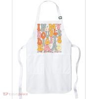 In My Double Digits Era 10th Birthday Groovy Retro Girl Boy Apron thumb 0