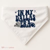 In My Dallas Era Dallas Football USA-Made Doggie Bandana thumb 0