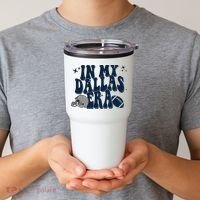 In My Dallas Era Dallas Football Tumbler thumb 2