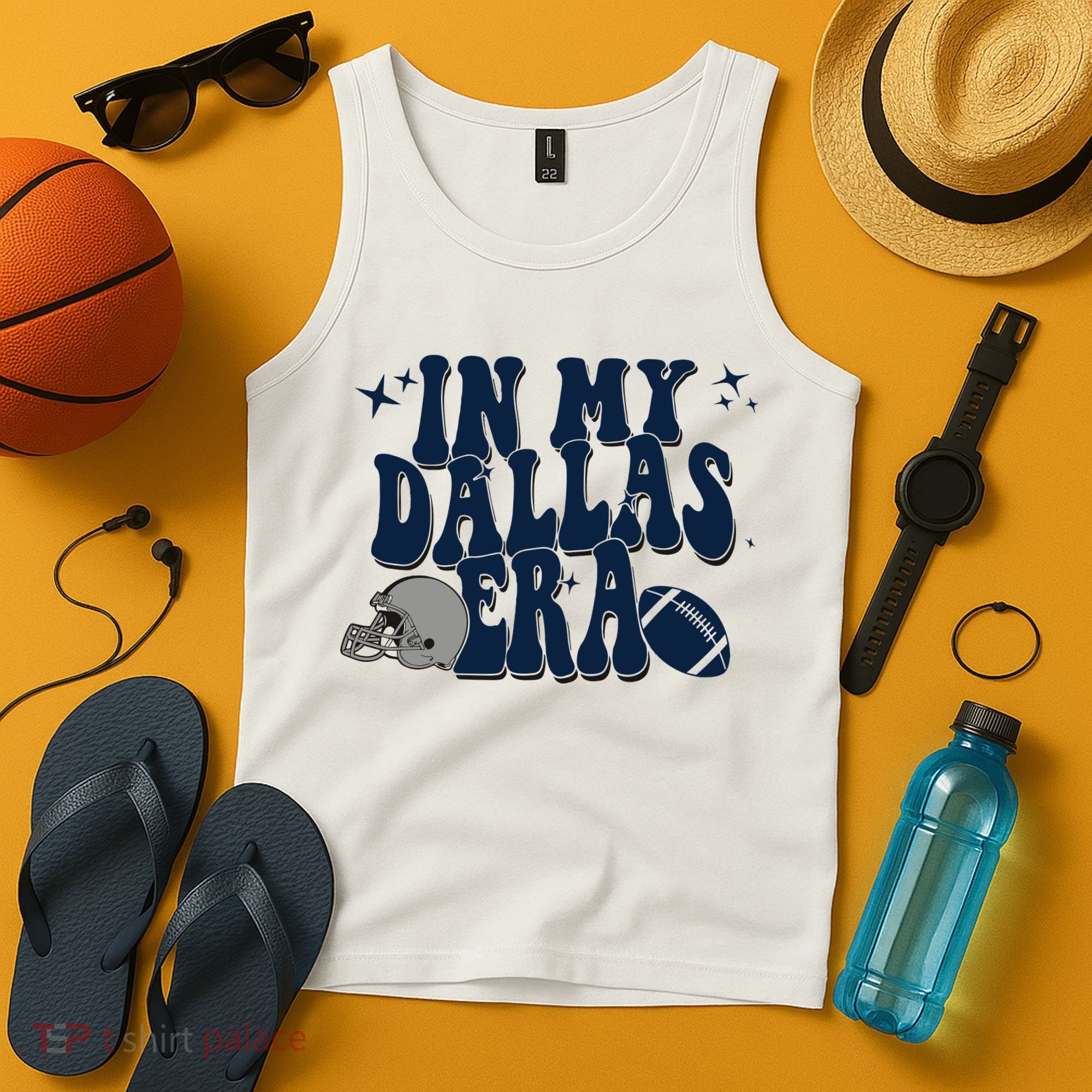 In My Dallas Era Dallas Football Tank Top
