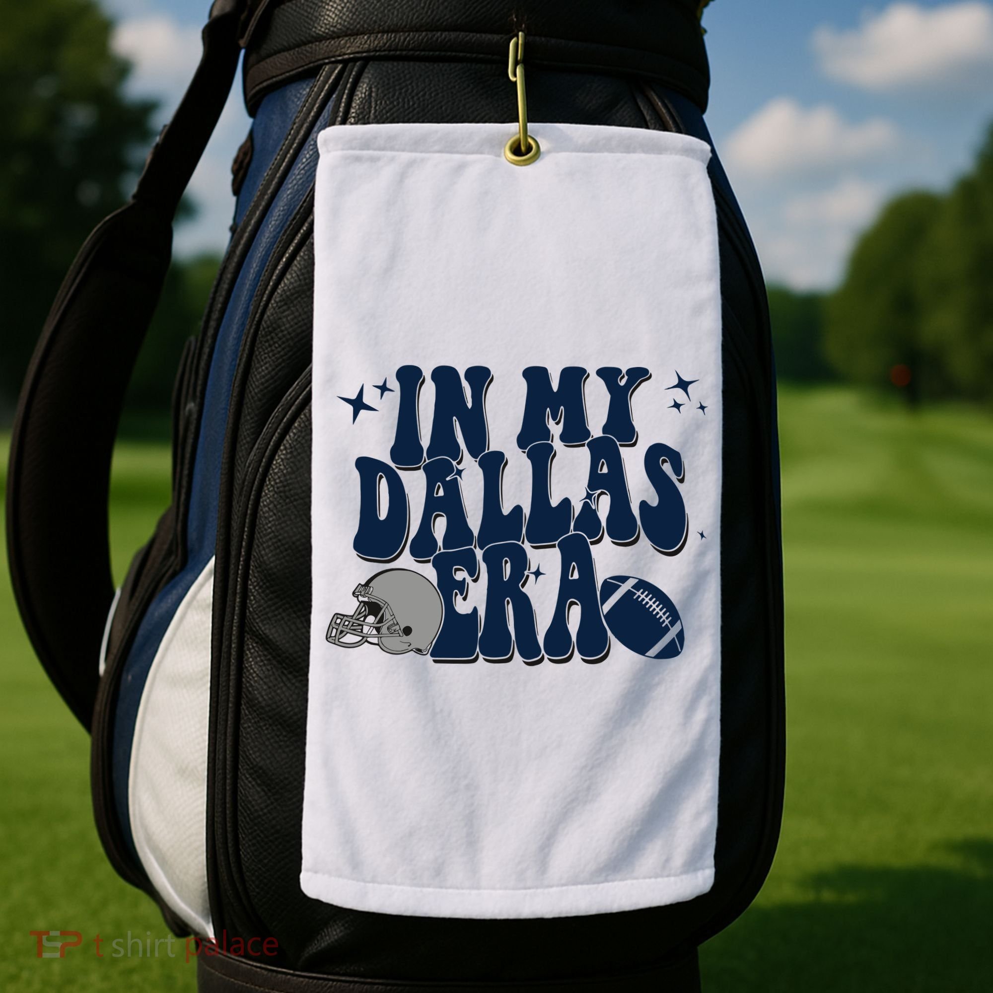 In My Dallas Era Dallas Football Golf Towel