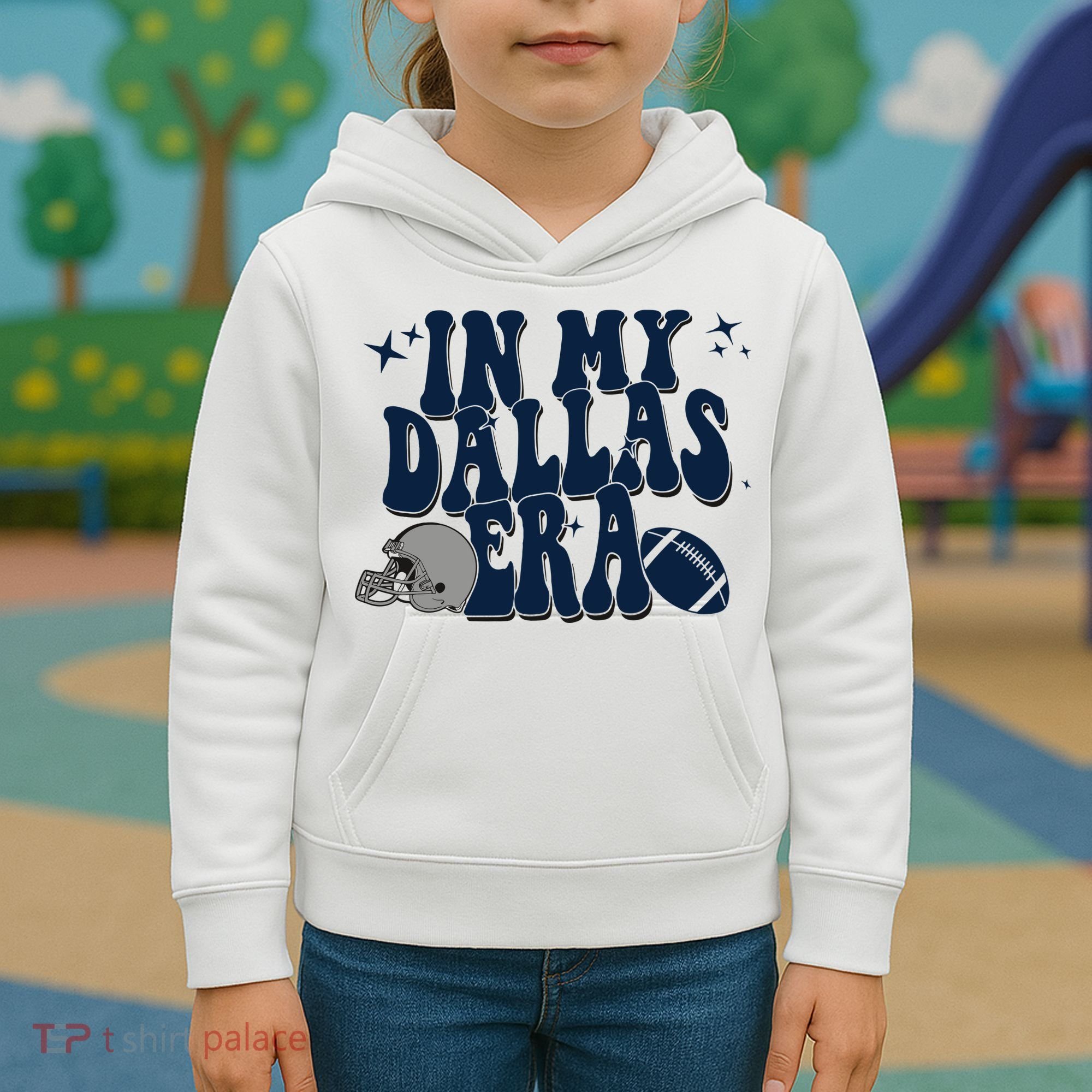 In My Dallas Era Dallas Football Kids Hoodie