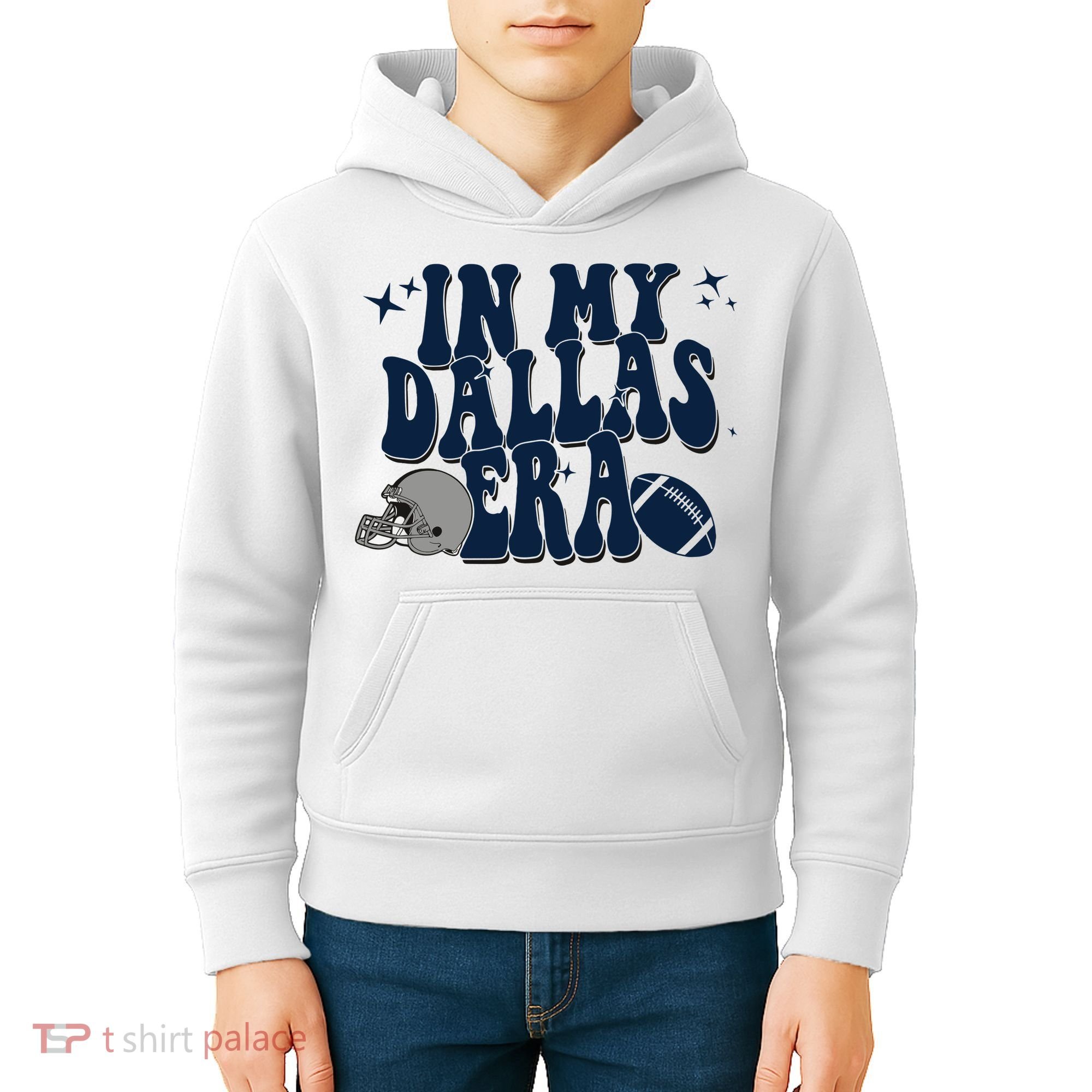 In My Dallas Era Dallas Football Kids Hoodie