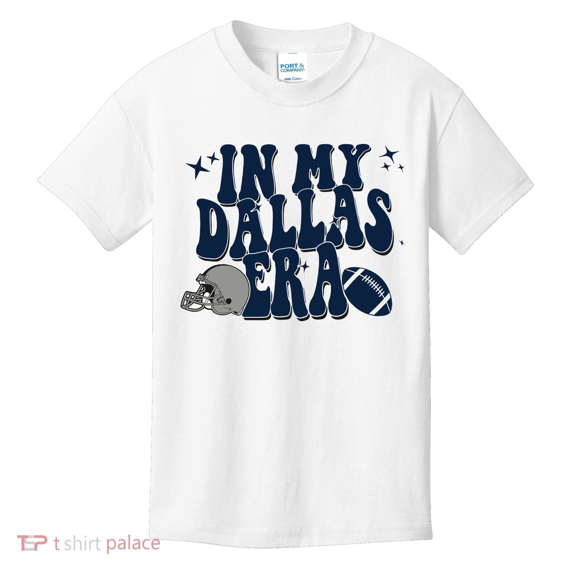 In My Dallas Era Dallas Football Kids T-Shirt