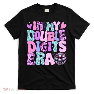 In My Double Digits Era Retro 10 Year Old 10th Birthday T-Shirt