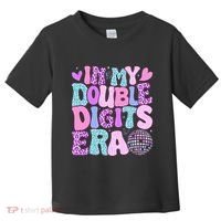 In My Double Digits Era Retro 10 Year Old 10th Birthday Toddler T-Shirt thumb 0