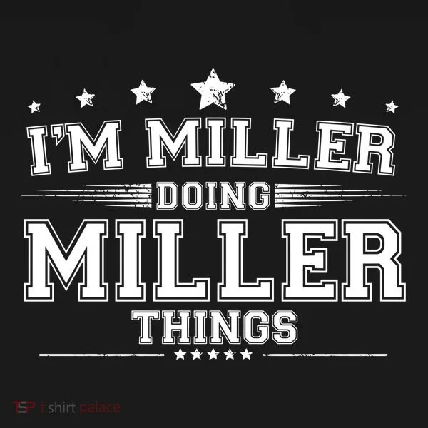 Im Miller Doing Miller Things Coaster
