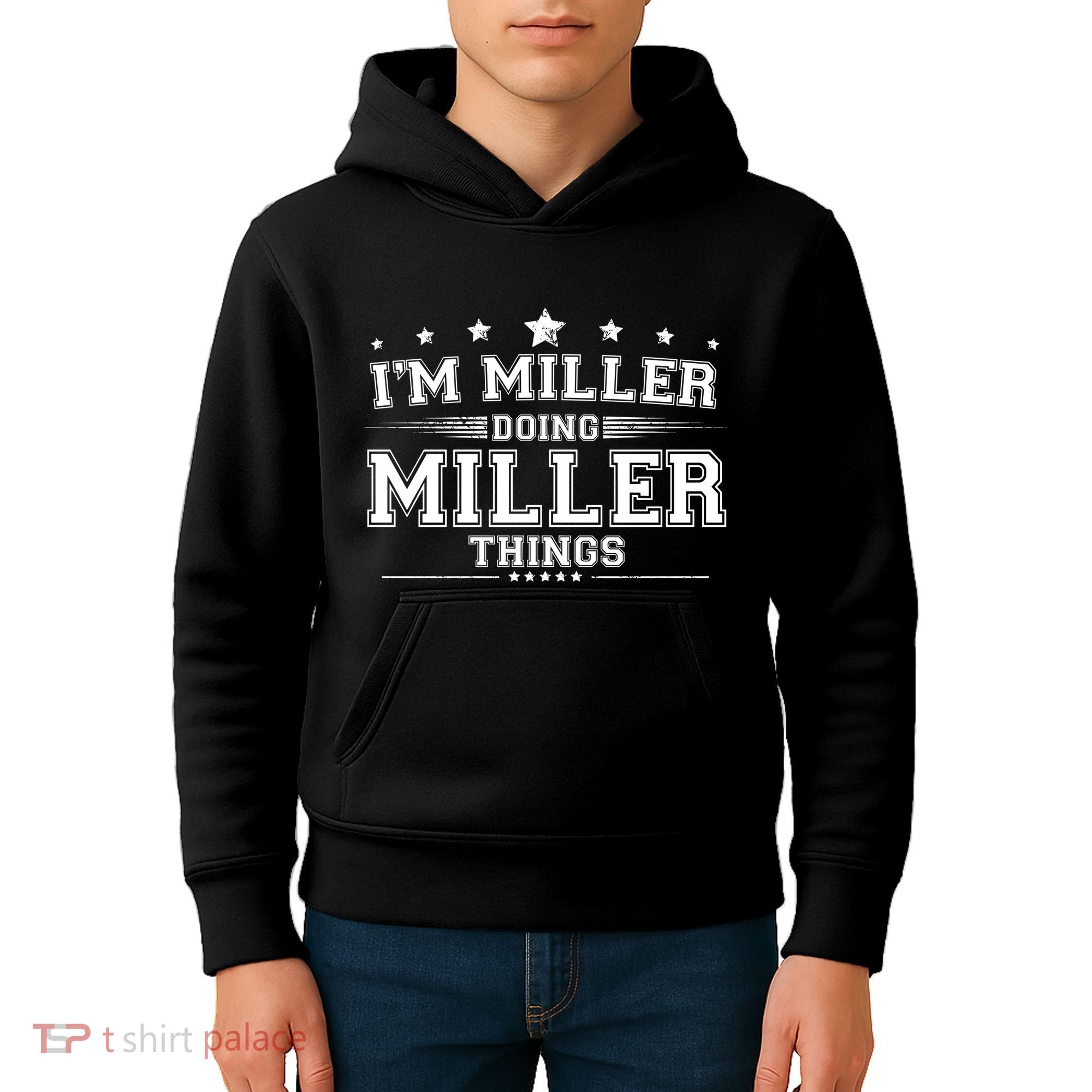 Im Miller Doing Miller Things Kids Hoodie