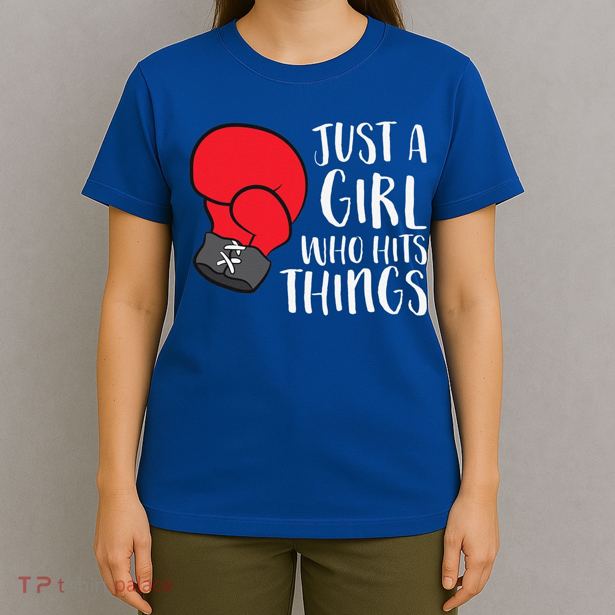 In My Defense Run Out Of Boxing Funny Women Love T-Shirt