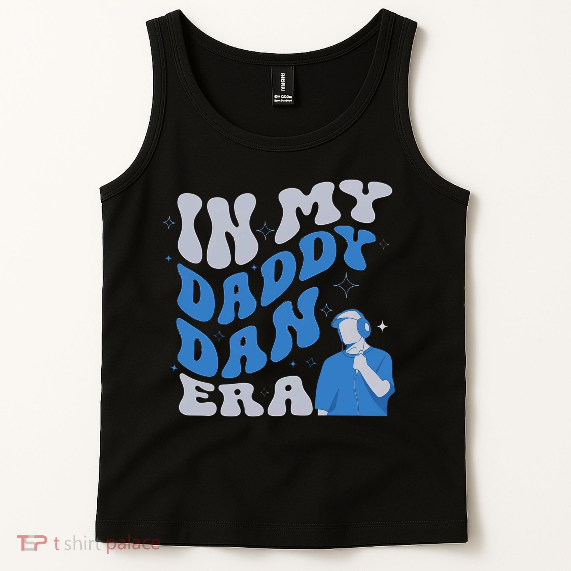 In My Daddy Dan Era Funny Papa Daddy Fathers Day Tank Top
