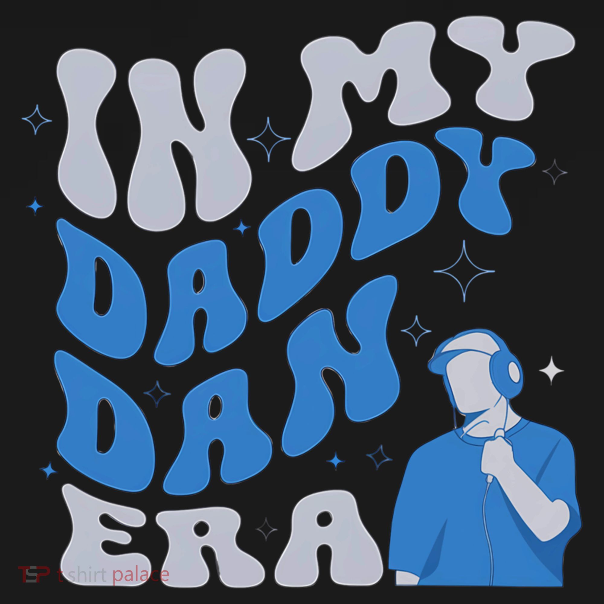 In My Daddy Dan Era Funny Papa Daddy Fathers Day Women's T-Shirt