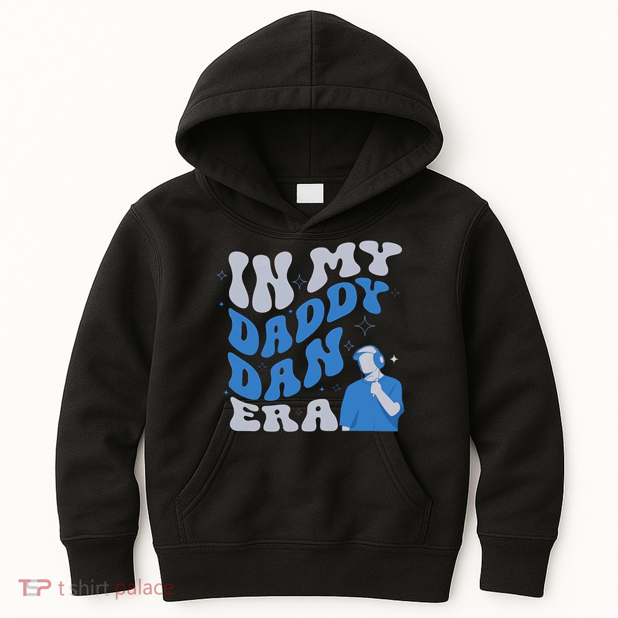In My Daddy Dan Era Funny Papa Daddy Fathers Day Kids Hoodie