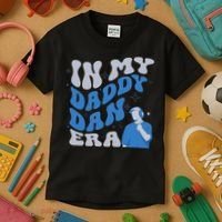 In My Daddy Dan Era Funny Papa Daddy Fathers Day Kids T-Shirt thumb 3