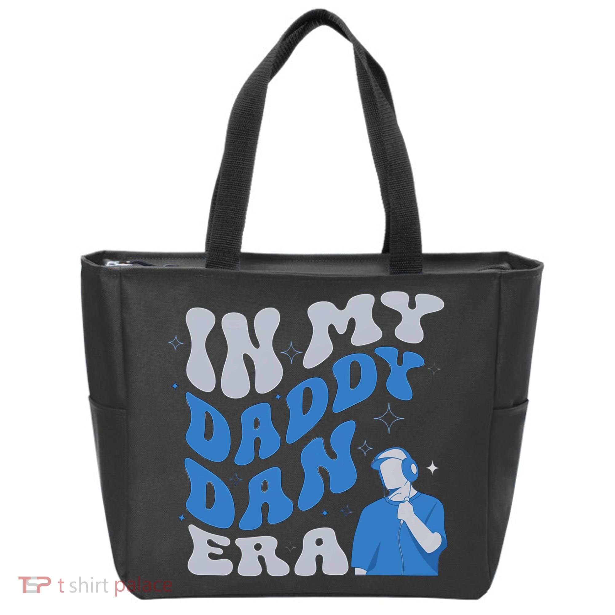 In My Daddy Dan Era Funny Papa Daddy Fathers Day Tote Bag