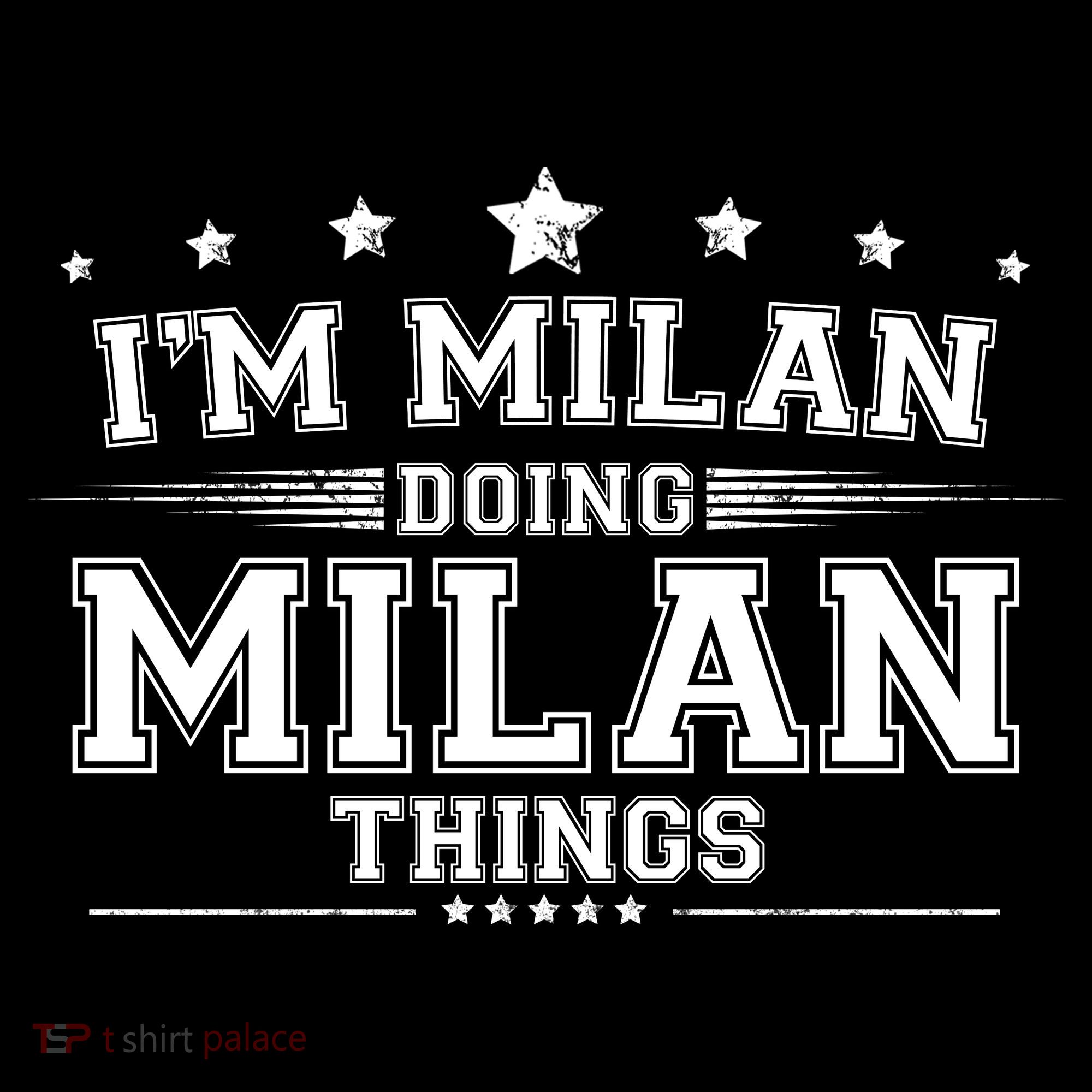 Im Milan Doing Milan Things Hoodie