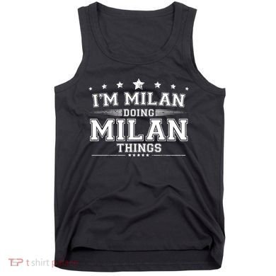 Im Milan Doing Milan Things Tank Top
