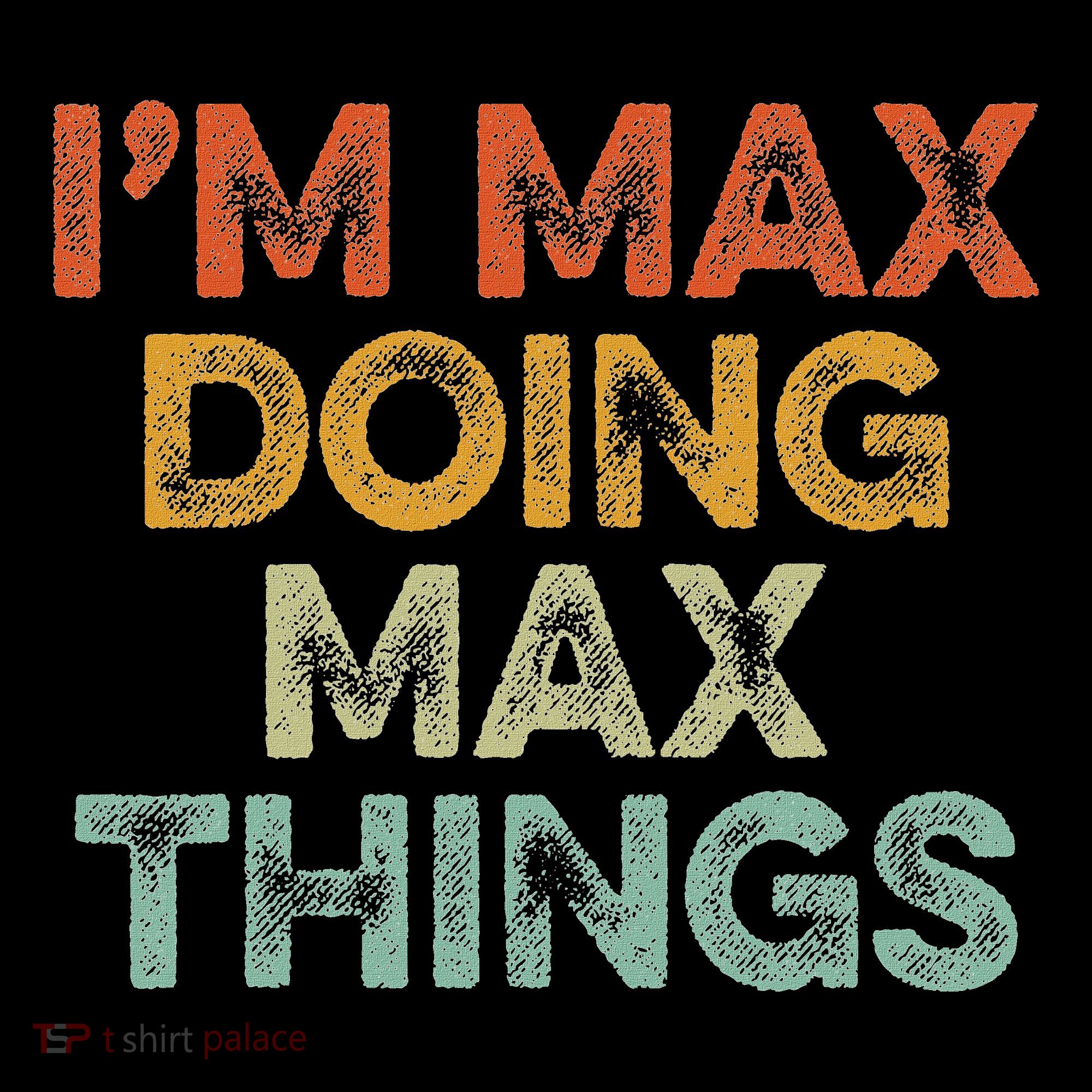 IM Max Doing Max Things Pajama Set