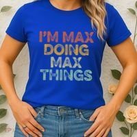 IM Max Doing Max Things Women's T-Shirt thumb 2