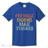IM Max Doing Max Things Kids T-Shirt thumb 0