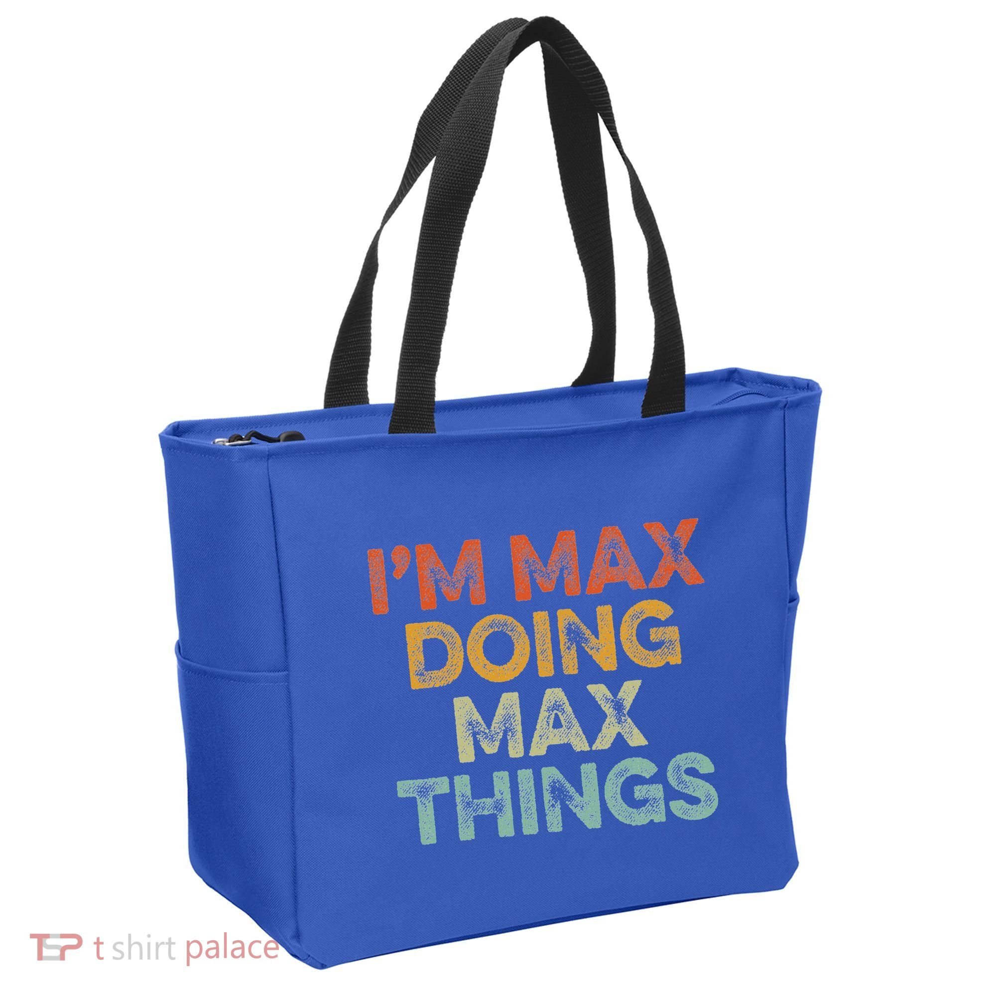 IM Max Doing Max Things Tote Bag